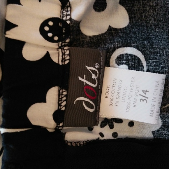 Dots Juniors Floral Strapless Dress - 3/4 - Picture 5 of 5